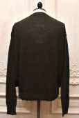 画像4: MAATEE＆SONS　" CASHMERE/G/S LOOSE V SWATER "　col.DeepKhaki (4)