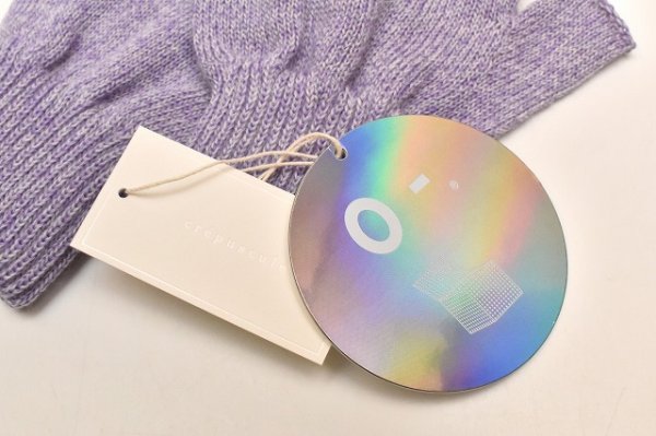 画像3: O- (0-CHO-RUI.LAB) x crepuscule　" FINGERLESS GLOVE "　col.Heather Purple