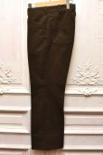 画像4: MAATEE＆SONS　" L POCKET NO PLEATS SLACKS "　col.Dark Brown (4)