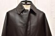 画像2: MAATEE＆SONS　" LAMB LEATHER 裏カシミア HALF COAT "　col.Dark Brown (2)