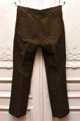 画像3: MAATEE＆SONS　" L POCKET NO PLEATS SLACKS "　col.Dark Brown (3)