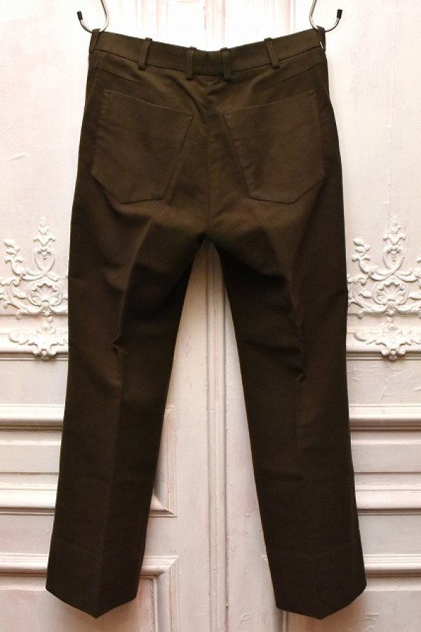 画像3: MAATEE＆SONS　" L POCKET NO PLEATS SLACKS "　col.Dark Brown