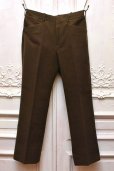 画像1: MAATEE＆SONS　" L POCKET NO PLEATS SLACKS "　col.Dark Brown (1)