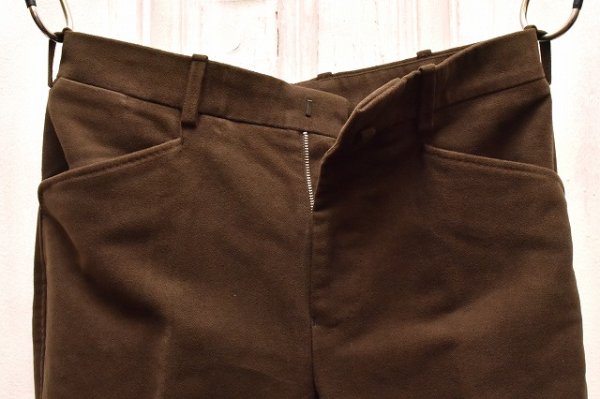 画像2: MAATEE＆SONS　" L POCKET NO PLEATS SLACKS "　col.Dark Brown