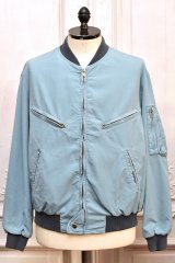 A.PRESSE　" Vintage Silk Cotton Test Pilot Model Jacket "　col.Blue