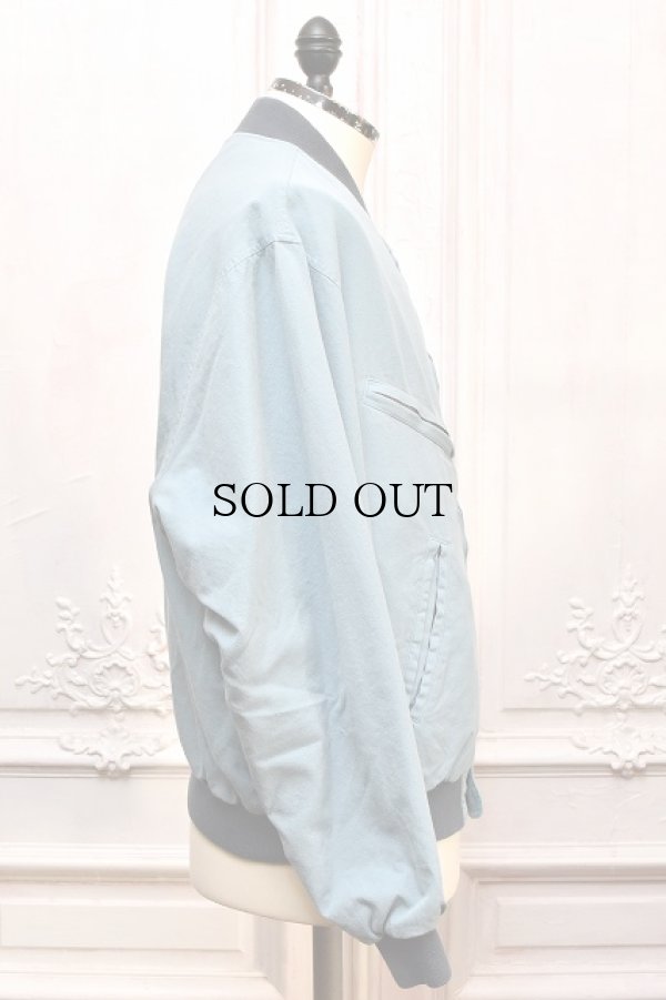 画像5: A.PRESSE　" Vintage Silk Cotton Test Pilot Model Jacket "　col.Blue