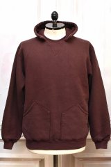 A.PRESSE　" Vintage Attached Hood Sweat Parka "　col.Burgundy