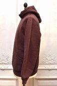 画像3: A.PRESSE　" Vintage Attached Hood Sweat Parka "　col.Burgundy (3)