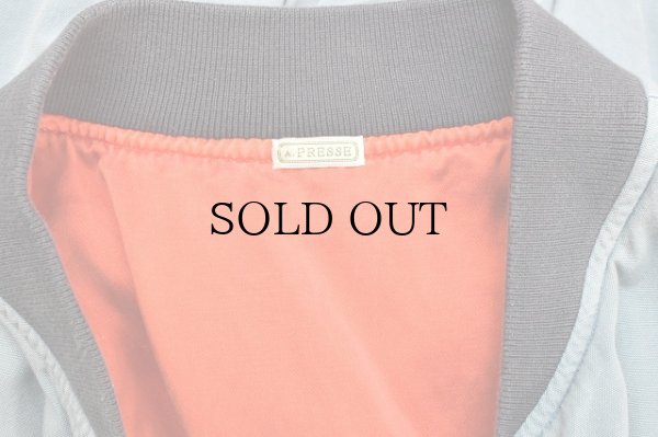 画像7: A.PRESSE　" Vintage Silk Cotton Test Pilot Model Jacket "　col.Blue