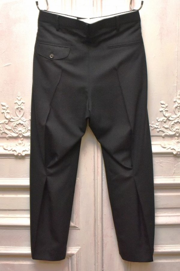 画像4: KHOKI　" Pleated Dress Pants "　col.Black