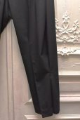 画像3: KHOKI　" Pleated Dress Pants "　col.Black (3)
