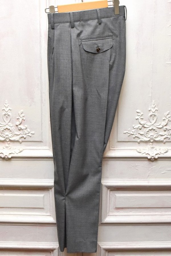 画像4: KHOKI　" Pleated Dress Pants "　col.Grey