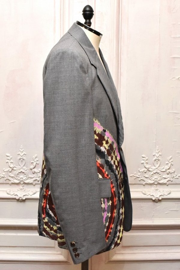 画像6: KHOKI　" Tie-Dye Tailored Jacket "　col.Grey