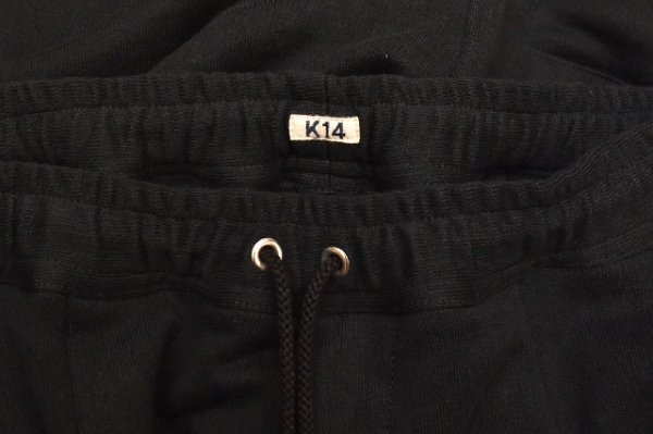画像6: KHOKI　" Pleated Balloon Sweat Shorts "　col.Black