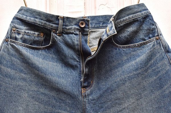 画像2: KHOKI　" 3D Cutting Half Denim Shorts "　col.Indigo