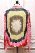 画像4: KHOKI　" Tie-Dye Knit Cardigan "　col.Red (4)