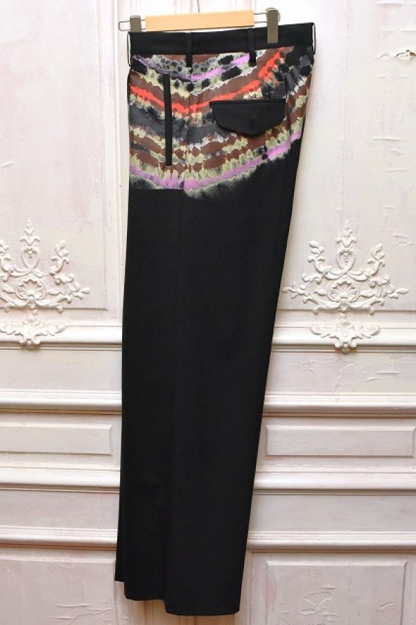 画像4: KHOKI　" Tie-Dye Dress Pants "　col.Black