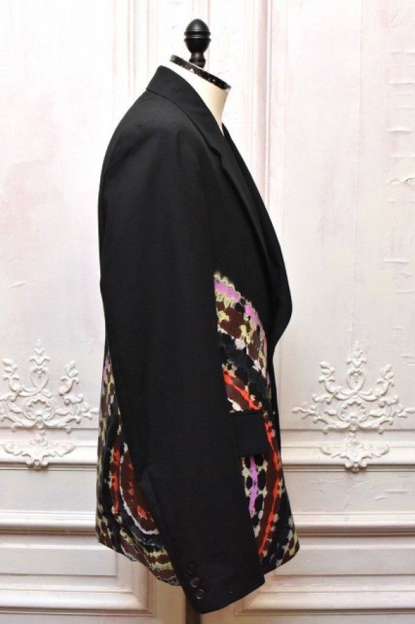 画像6: KHOKI　" Tie-Dye Tailored Jacket "　col.Black