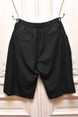 画像3: KHOKI　" Pleated Balloon Dress Shorts "　col.Black (3)