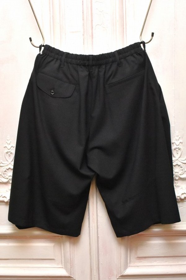 画像3: KHOKI　" Pleated Balloon Dress Shorts "　col.Black