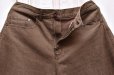 画像2: KHOKI　" 3D Cutting Half Denim Shorts "　col.Brown (2)