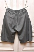 画像3: KHOKI　" Pleated Balloon Dress Shorts "　col.Grey (3)
