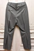 画像3: KHOKI　" Pleated Dress Pants "　col.Grey (3)