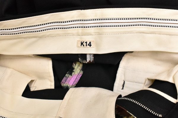 画像5: KHOKI　" Tie-Dye Dress Pants "　col.Black