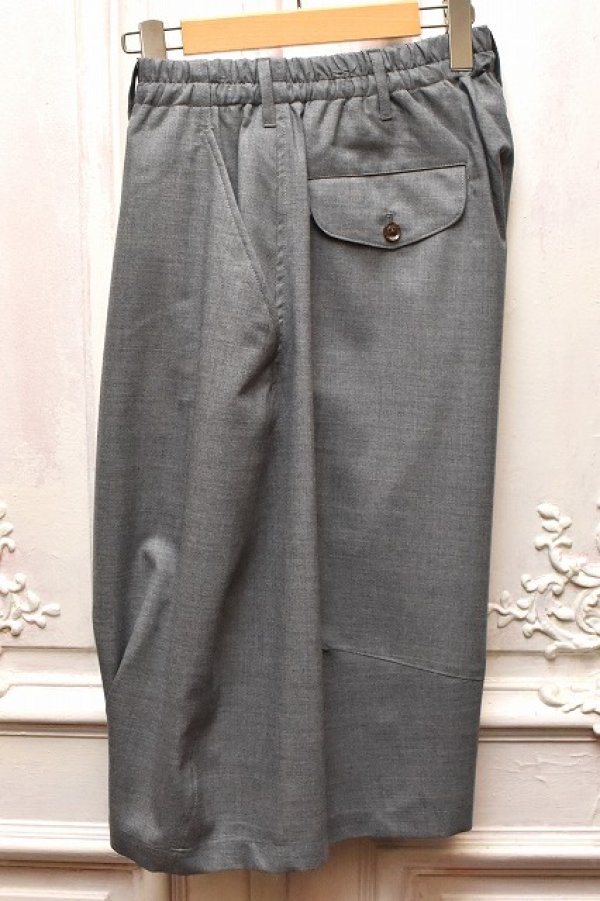 画像4: KHOKI　" Pleated Balloon Dress Shorts "　col.Grey