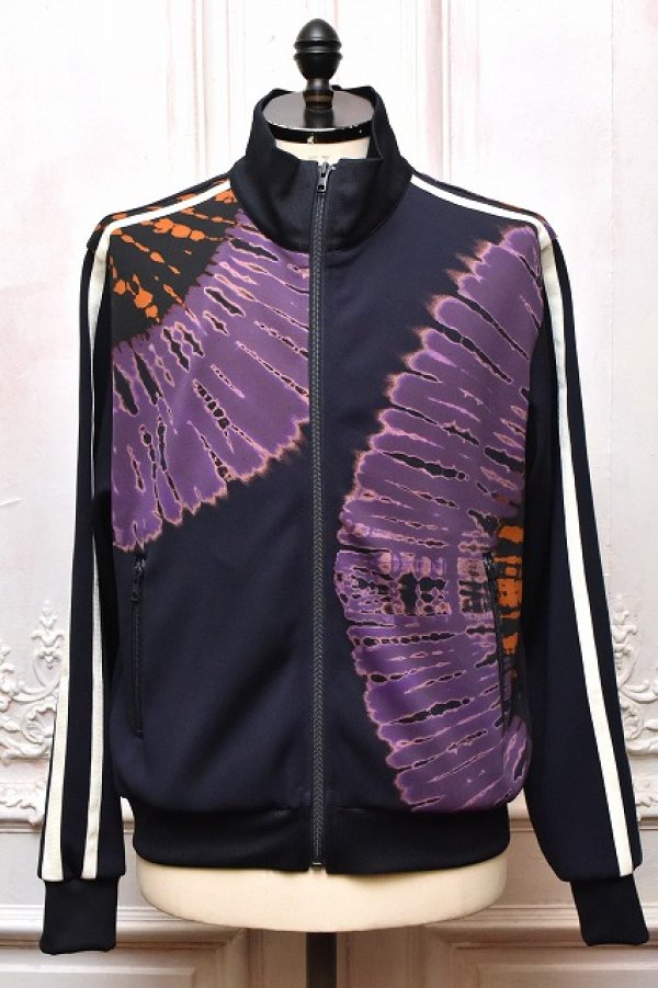 画像1: KHOKI　" Tie-Dye Track Jacket "　col.Navy