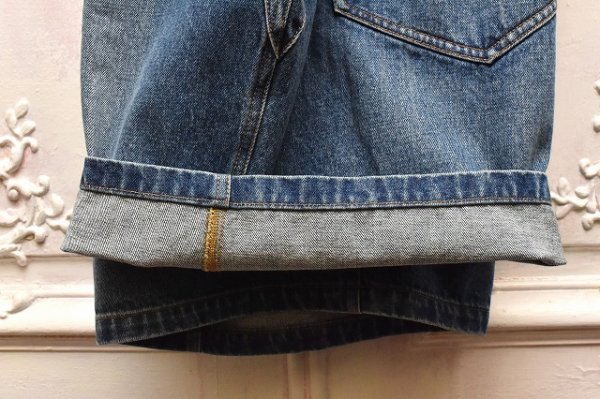 画像5: KHOKI　" 3D Cutting Half Denim Shorts "　col.Indigo