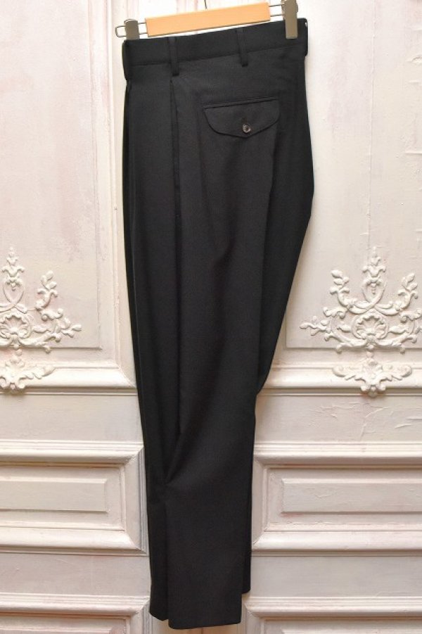 画像5: KHOKI　" Pleated Dress Pants "　col.Black