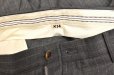画像6: KHOKI　" Pleated Stripe Summer Wool Pants "　col.Grey (6)