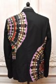 画像5: KHOKI　" Tie-Dye Tailored Jacket "　col.Black (5)