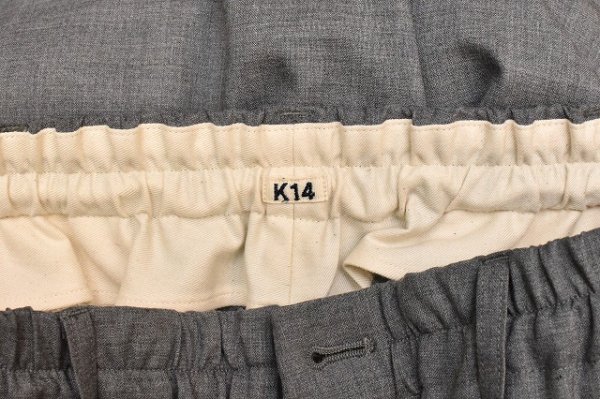 画像5: KHOKI　" Pleated Balloon Dress Shorts "　col.Grey