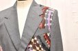 画像2: KHOKI　" Tie-Dye Tailored Jacket "　col.Grey (2)