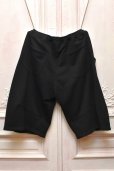 画像3: KHOKI　" Pleated Balloon Sweat Shorts "　col.Black (3)