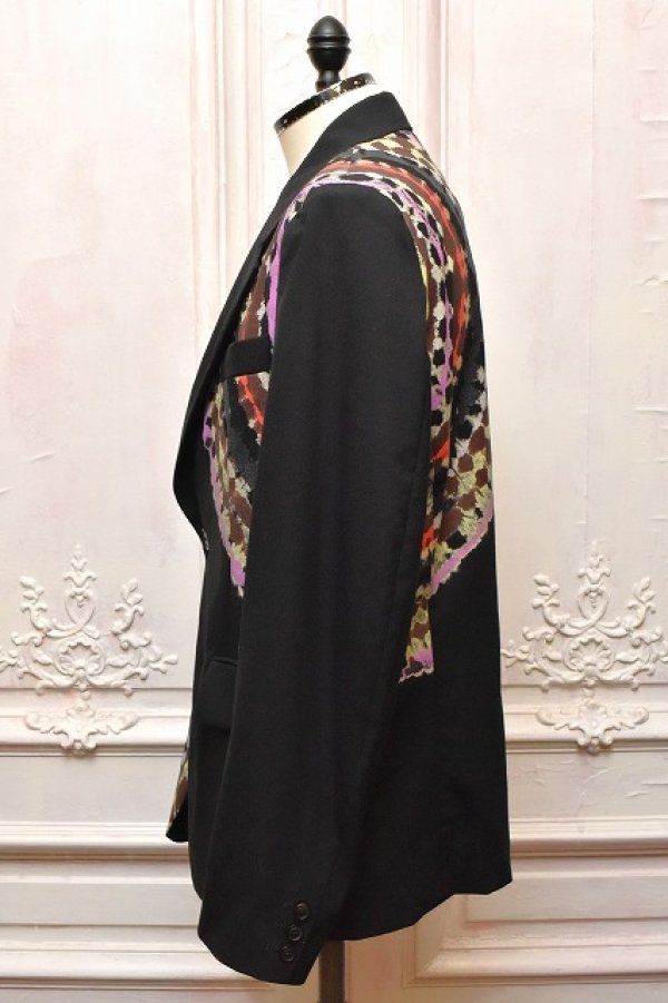 画像4: KHOKI　" Tie-Dye Tailored Jacket "　col.Black