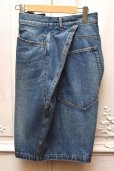 画像4: KHOKI　" 3D Cutting Half Denim Shorts "　col.Indigo (4)