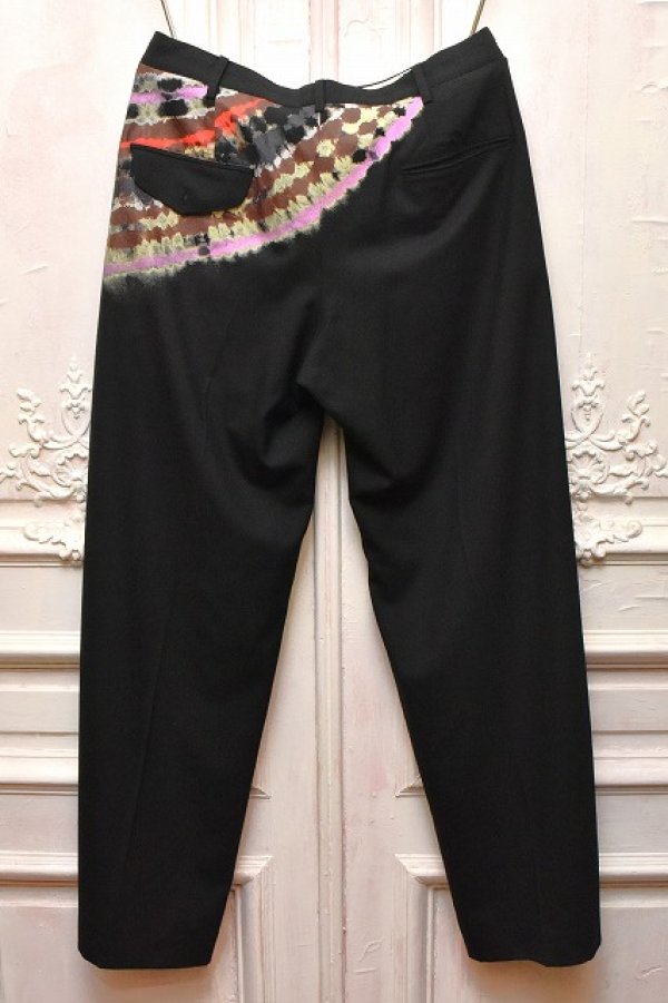 画像3: KHOKI　" Tie-Dye Dress Pants "　col.Black