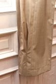 画像5: KHOKI　" Pleated Stripe Summer Wool Pants "　col.Beige (5)