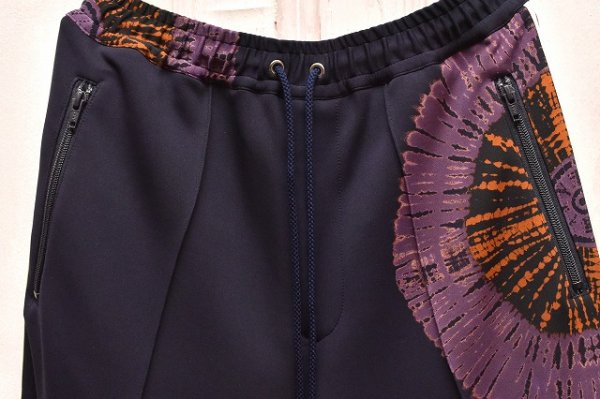 画像2: KHOKI　" Tie-Dye Track Pants "　col.Navy
