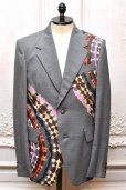 画像1: KHOKI　" Tie-Dye Tailored Jacket "　col.Grey (1)