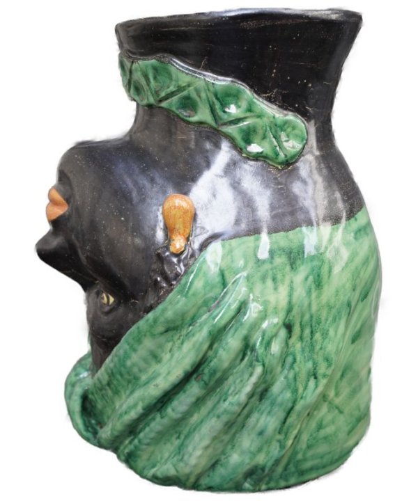 画像2: Cristaseya　" Medium Ceramic Head "　col.REEN with NECKLACE