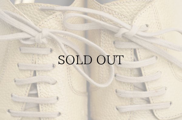 画像10: F.lli Giacometti　" Scotch Grain Leather Shoes - STAMPATO FLEXINO "　col.OSSO