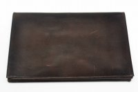 m.a+　" EXTRA LARGE WALLET "　col.COW LEATHER MUD