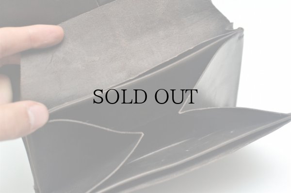 画像7: m.a+　" EXTRA LARGE WALLET "　col.COW LEATHER MUD