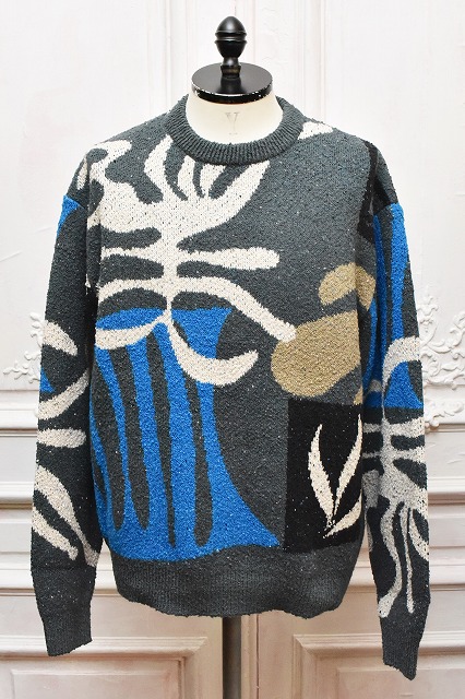 KHOKI Intarsia-knit jumper